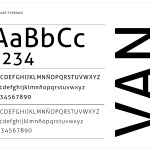 vanda branding logo design