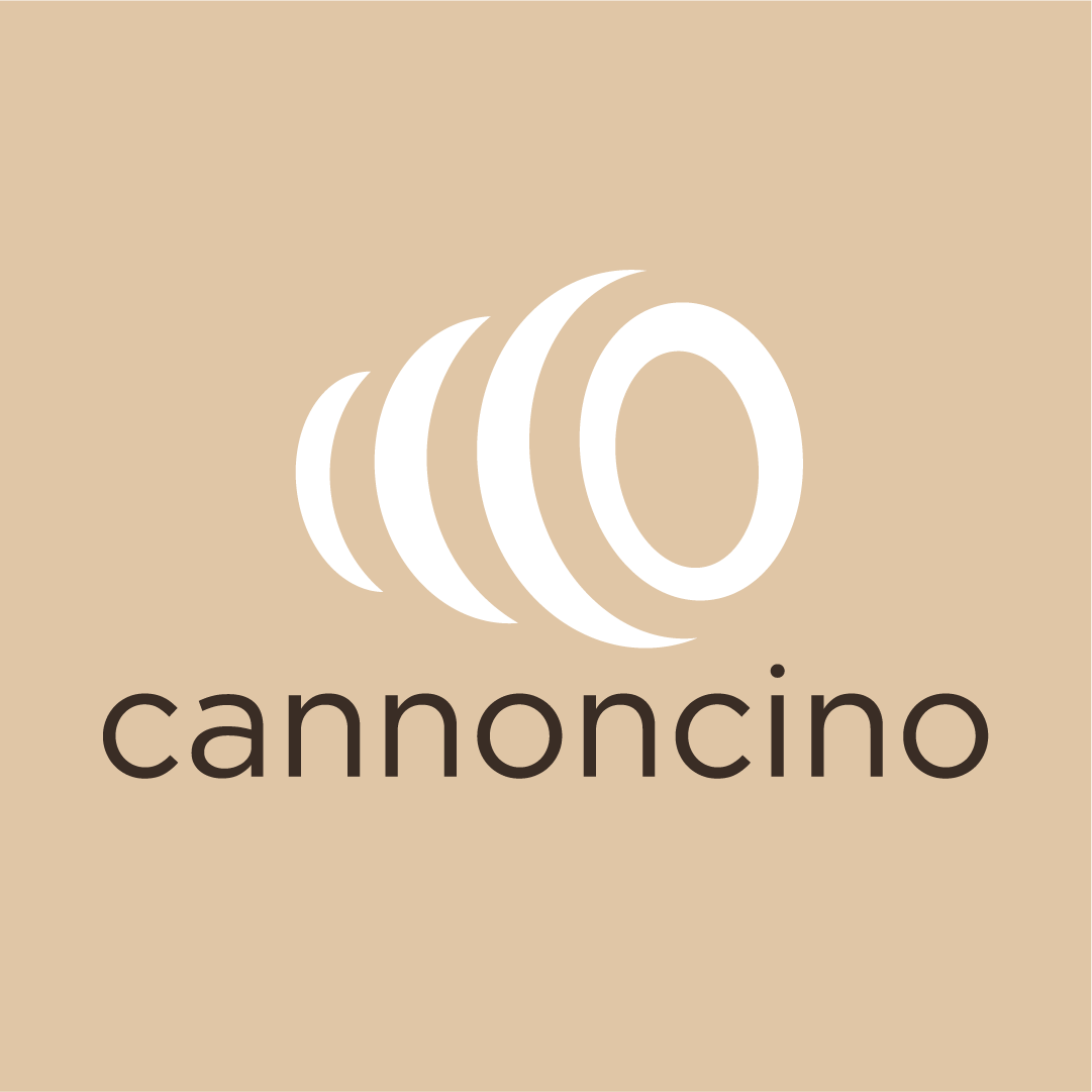 Cannoncino pastry shop logo, branding by VANDA Designers Piacenza