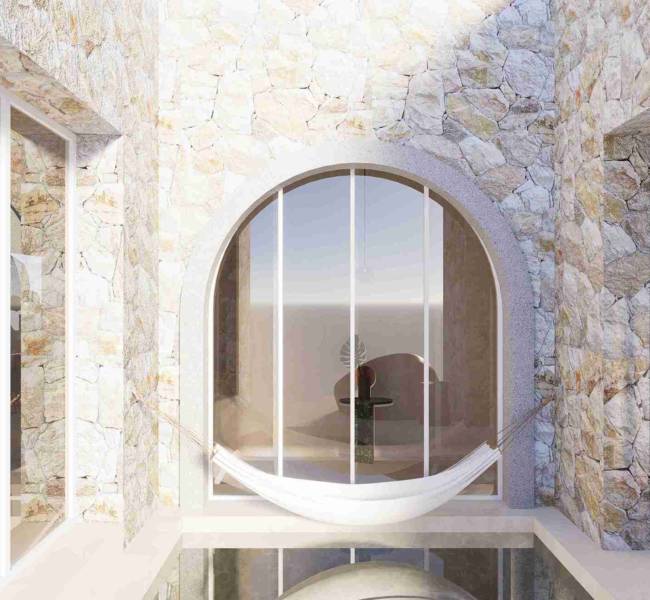 vanda dammuso interior design architettura lampedusa piscina