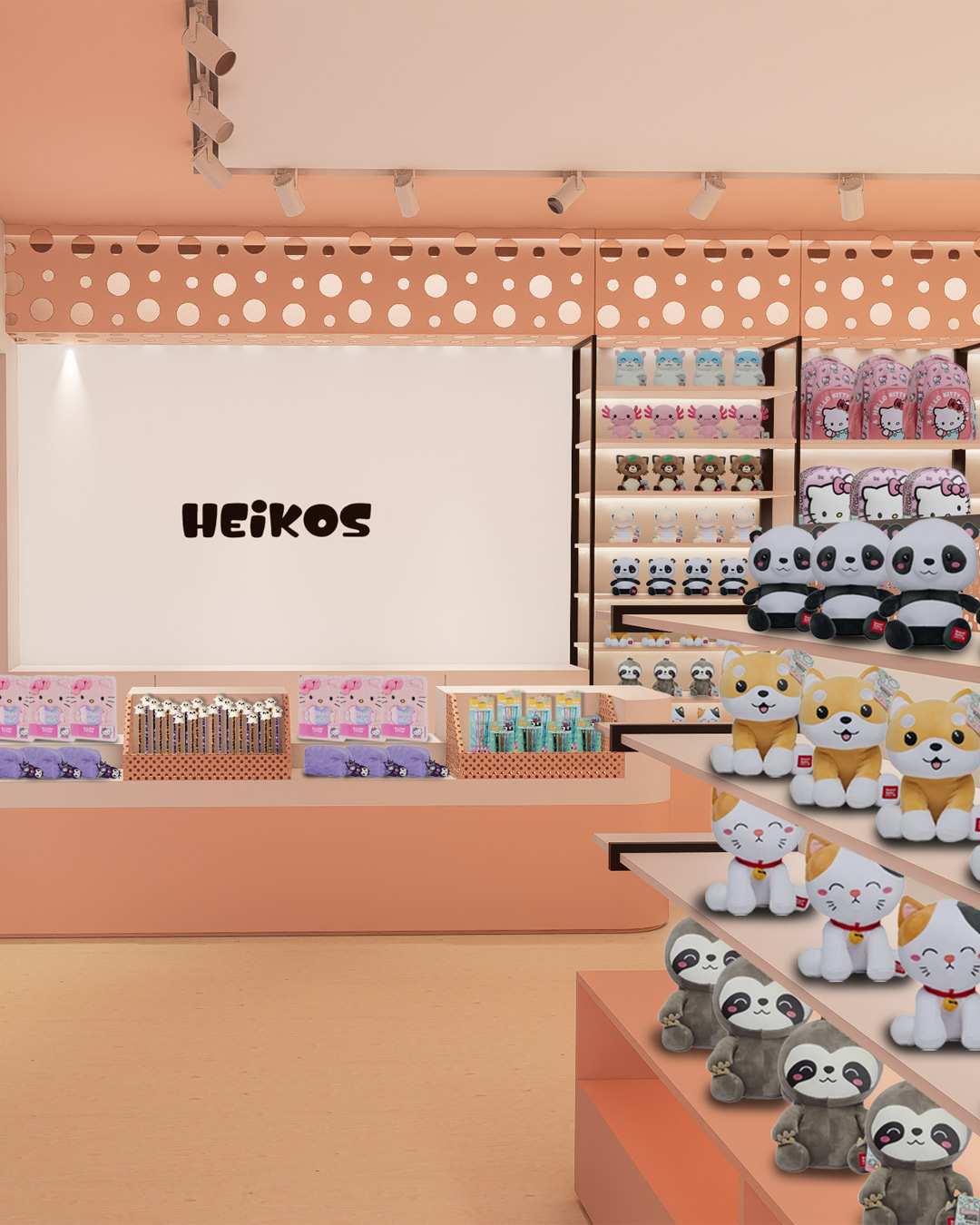 keihos retail design roma miniso italy