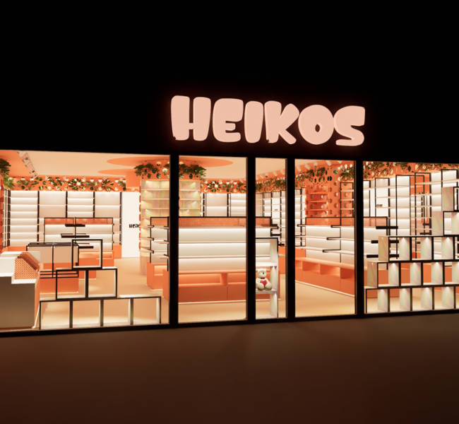 Heikos vanda retail design bolzano vetrina visual