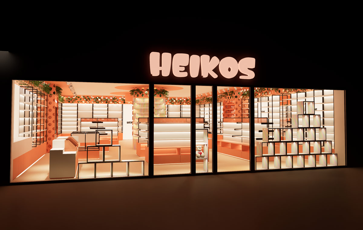 Heikos vanda retail design bolzano vetrina visual
