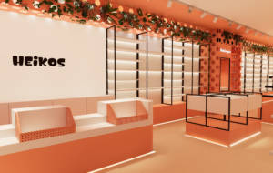 heikos miniso store design retail vanda flagship negozio