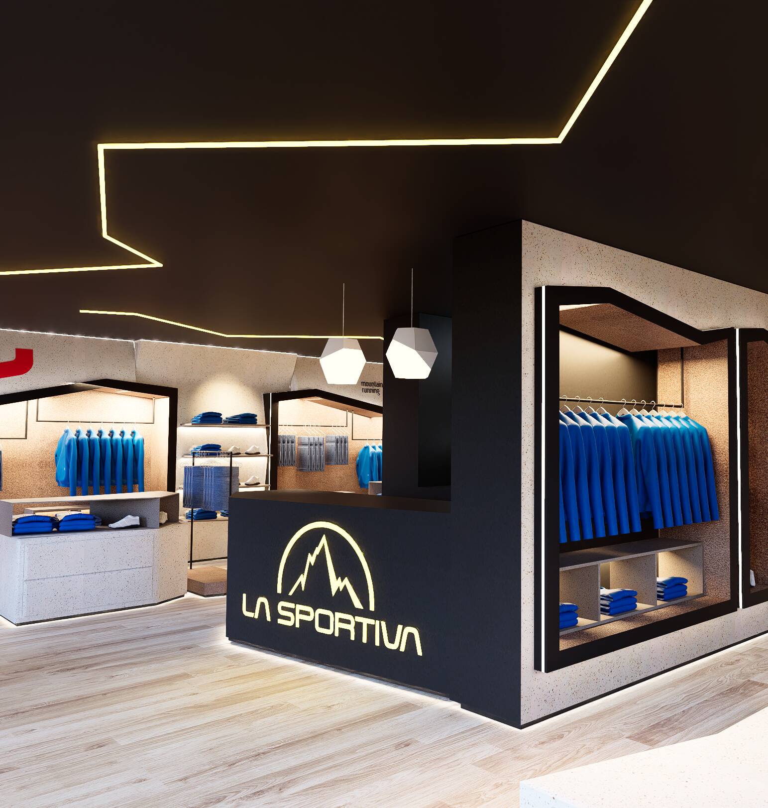 LA SPORTIVA RETAIL DESIGN SPORTIVO