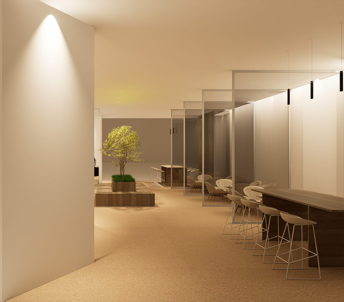 Exhibition design stand Simonelli Group Host Milano 2025